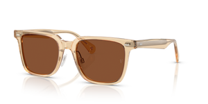 Oliver Peoples Mr. Federer II with Sand frame and Orange lenses - Image 1