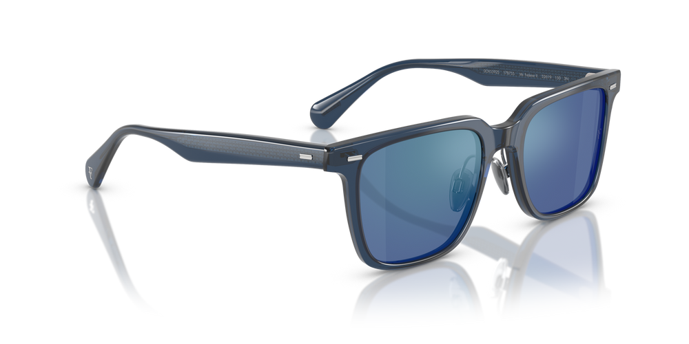 Oliver Peoples Mr. Federer II avec une monture Ash Blue et des verres Bleu - image 3