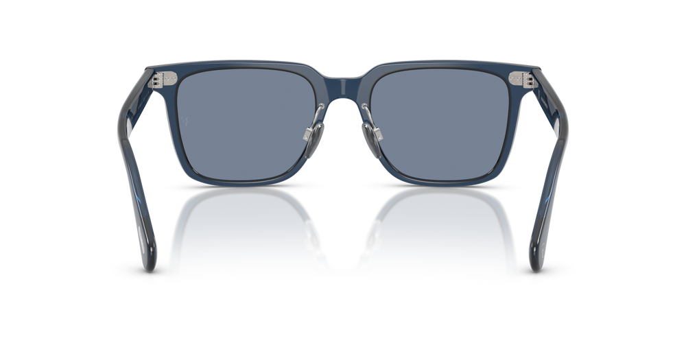 Oliver Peoples Mr. Federer II avec une monture Ash Blue et des verres Bleu - image 5