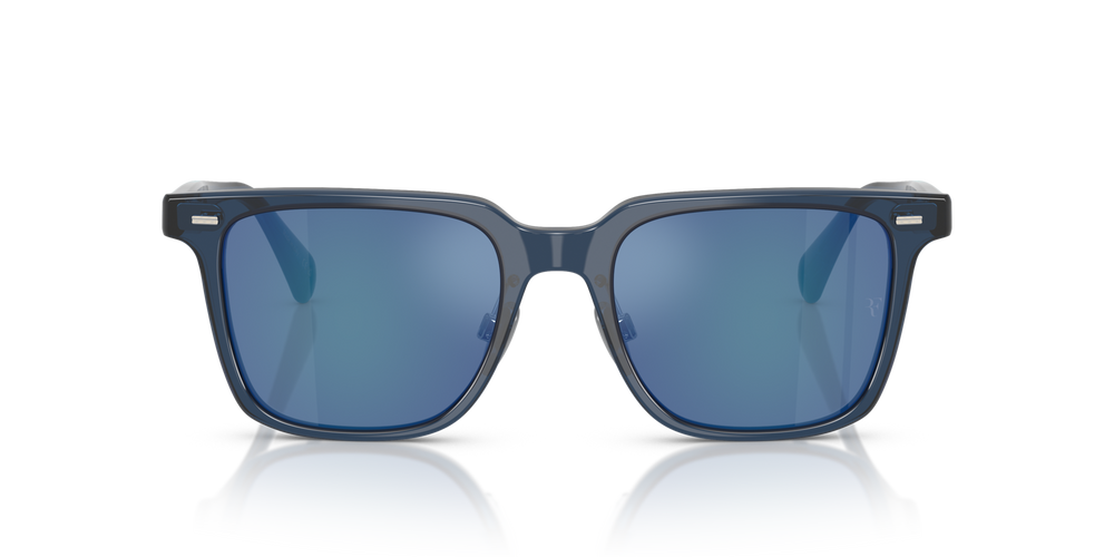 Oliver Peoples Mr. Federer II avec une monture Ash Blue et des verres Bleu - image 2