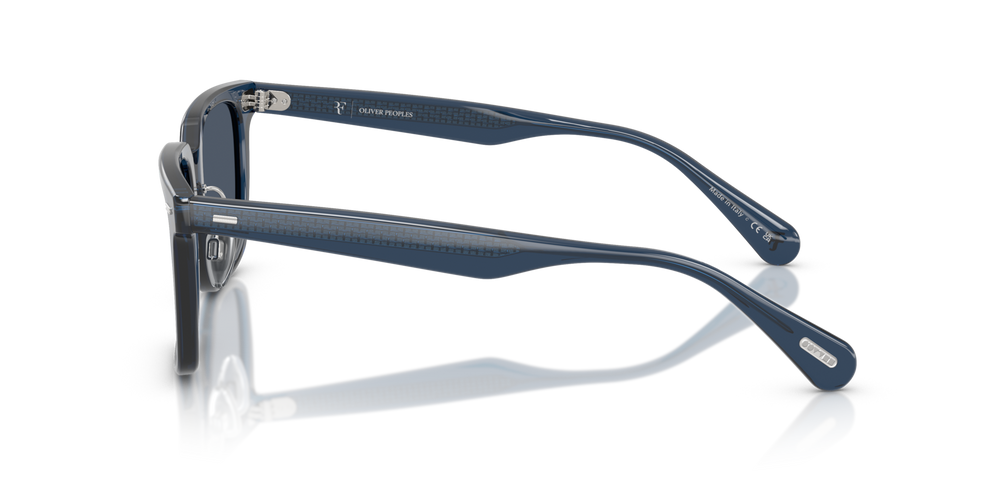 Oliver Peoples Mr. Federer II avec une monture Ash Blue et des verres Bleu - image 4