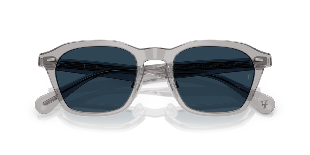 Oliver Peoples R-11 with Workman Grey frame and Smoke Blue Wash To