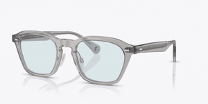 Oliver Peoples R-11 with Workman Grey frame and Blue lenses - Image 1