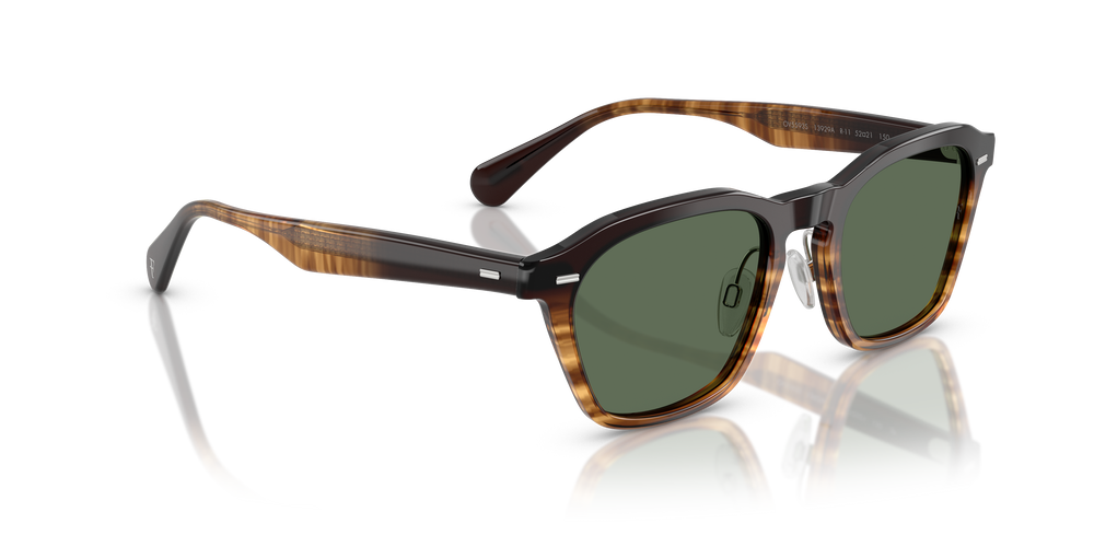 Sie Oliver Peoples R-11 mit Cortado Gestell und Grün Gläsern - Das Bild 3