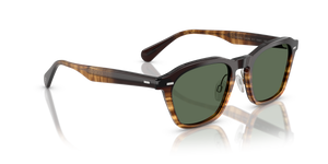 Sie Oliver Peoples R-11 mit Cortado Gestell und Grün Gläsern - Das Bild 3