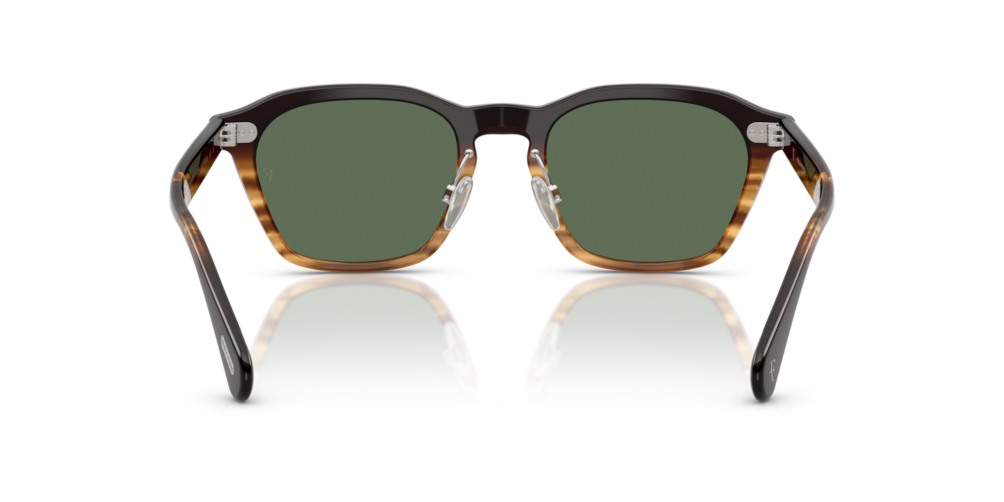 Oliver Peoples R-11 con montatura Cortado e lenti  Verde - Immagine Naselli