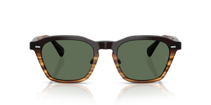 Sie Oliver Peoples R-11 mit Cortado Gestell und Grün Gläsern - Das Bild 2