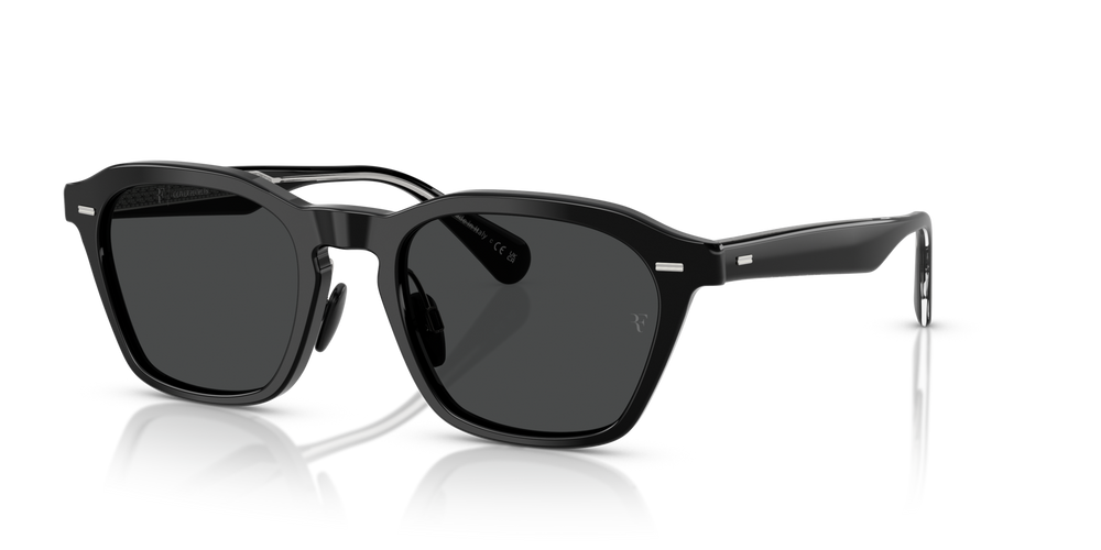 Oliver Peoples R-11 con montatura Nero e lenti  Grigio - immagine 4