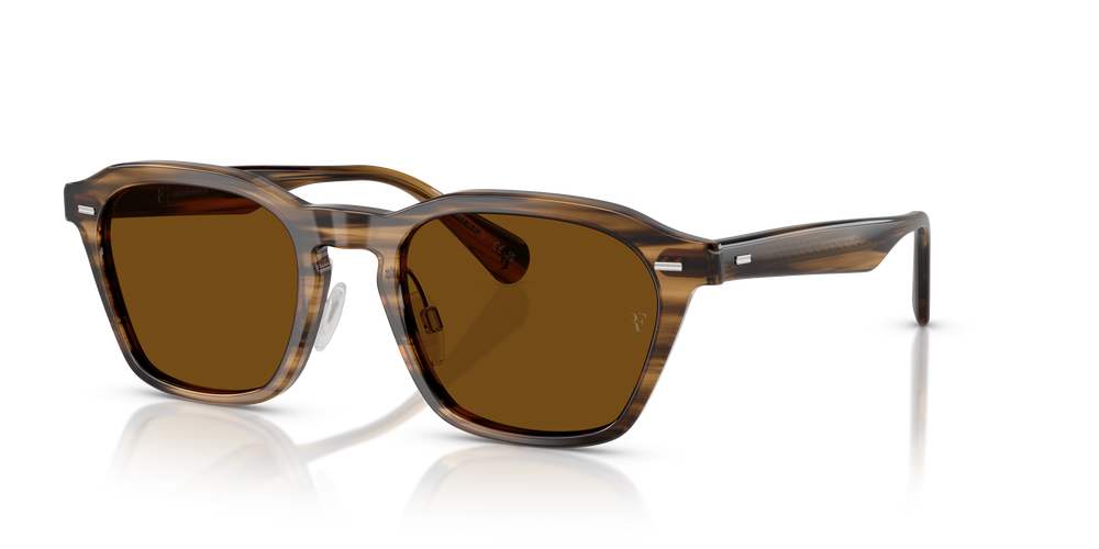 Oliver Peoples R-11 with Olive Smoke frame and Brown lenses - Image 8