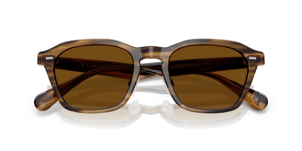 Oliver Peoples R-11 with Olive Smoke frame and Brown lenses - Image 7