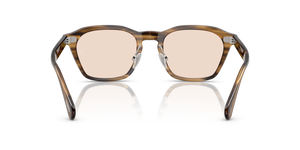 Oliver Peoples R-11 con montatura Verde oliva effetto fumé e lenti  Marrone - immagine 6