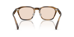 Oliver Peoples R-11 con montatura Verde oliva effetto fumé e lenti  Marrone - immagine 6