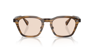 Oliver Peoples R-11 con montatura Verde oliva effetto fumé e lenti  Marrone - immagine 3