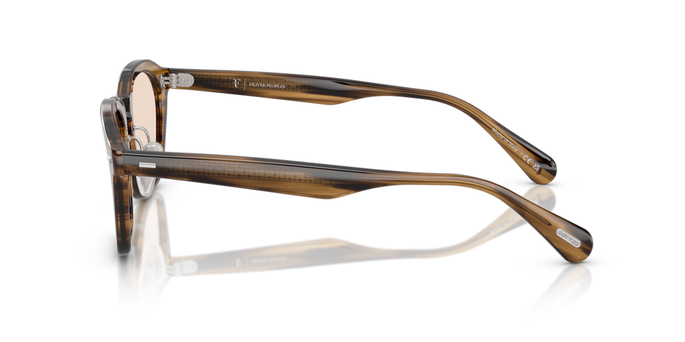 Oliver Peoples R-11 con montatura Verde oliva effetto fumé e lenti  Marrone - immagine 5