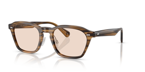 Oliver Peoples R-11 con montatura Verde oliva effetto fumé e lenti  Marrone - immagine 2