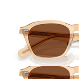 Oliver Peoples R-11 con montatura Sabbia e lenti  Arancione - Variant