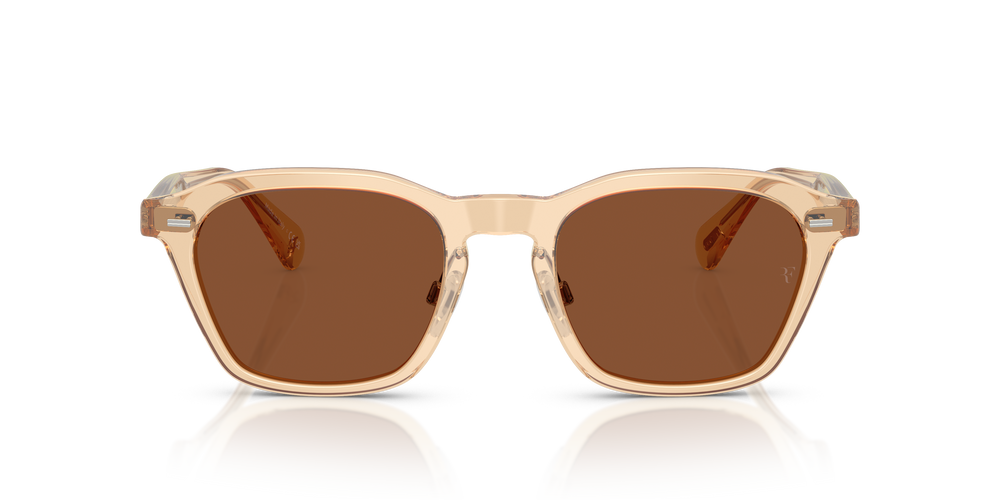 Oliver Peoples R-11 with Sand frame and Orange lenses - Image 2
