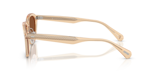 Oliver Peoples R-11 with Sand frame and Orange lenses - Image 4