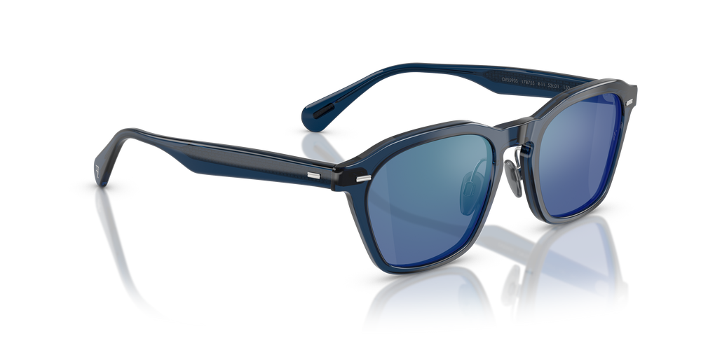 Oliver Peoples R-11 with Ash Blue frame and Blue lenses - Image 3