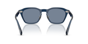 Oliver Peoples R-11 with Ash Blue frame and Blue lenses - Image 5