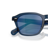 Oliver Peoples R-11 with Ash Blue frame and Blue lenses - Variant