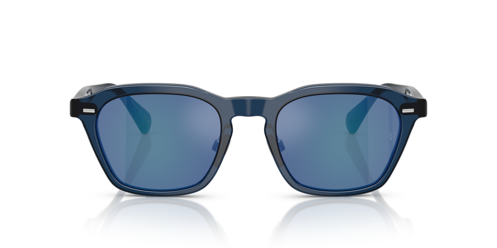 Oliver Peoples R-11 with Ash Blue frame and Blue lenses - Image 2