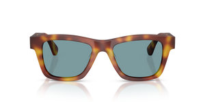 Oliver Peoples Alex Israel with Semi Matte LBR frame and Green lenses - image 2