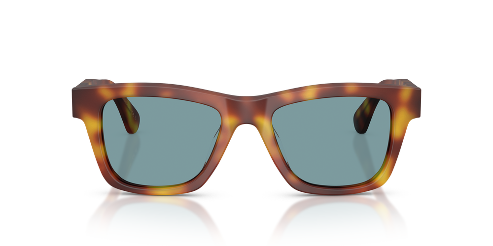 Oliver Peoples Alex Israel with Semi Matte LBR frame and Green lenses - Image 2