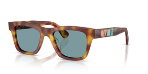 Oliver Peoples Alex Israel with Semi Matte LBR frame and Green lenses - Image 1