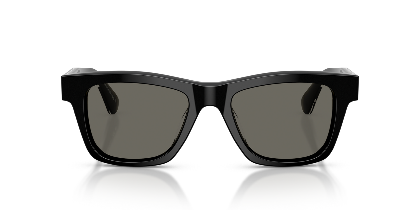 Oliver Peoples Alex Israel with Black frame and Grey lenses - Image Lenses