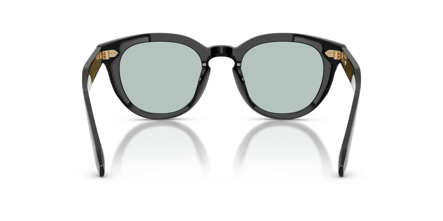 Oliver Peoples N.05 Gold Leaf with Black frame - Image Nosepads