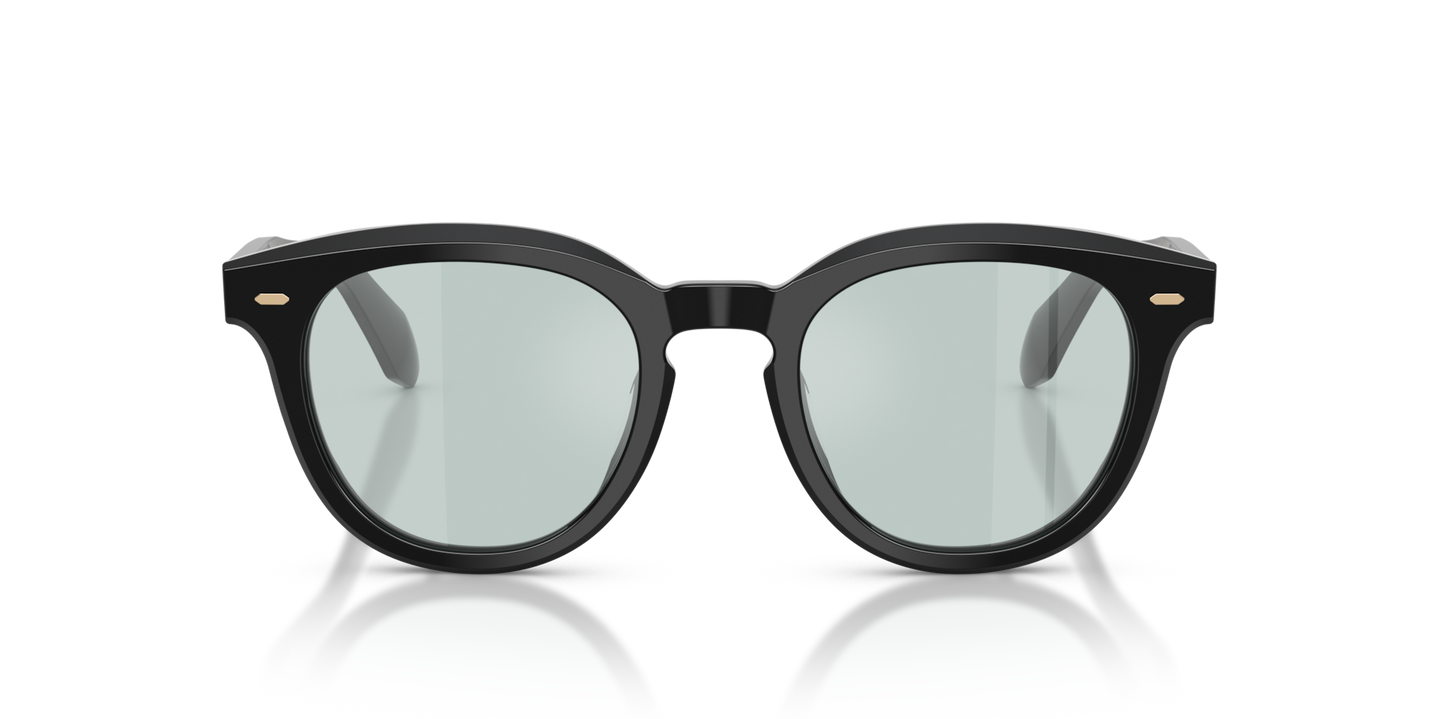 Oliver Peoples N.05 Gold Leaf mit Schwarz Gestell - Bild Material