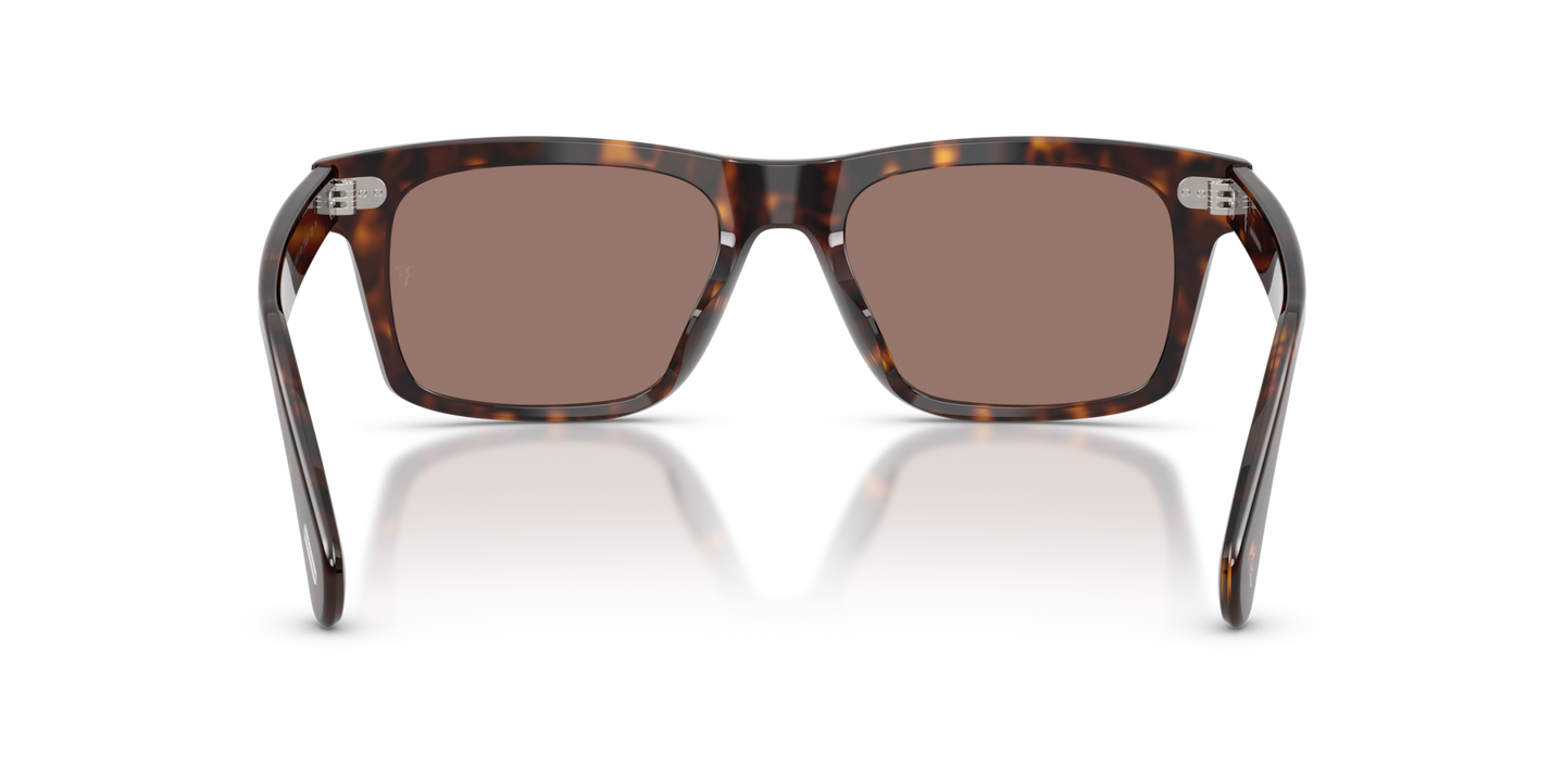 Oliver Peoples R-16 with 362 frame and Brown lenses - Image Nosepads