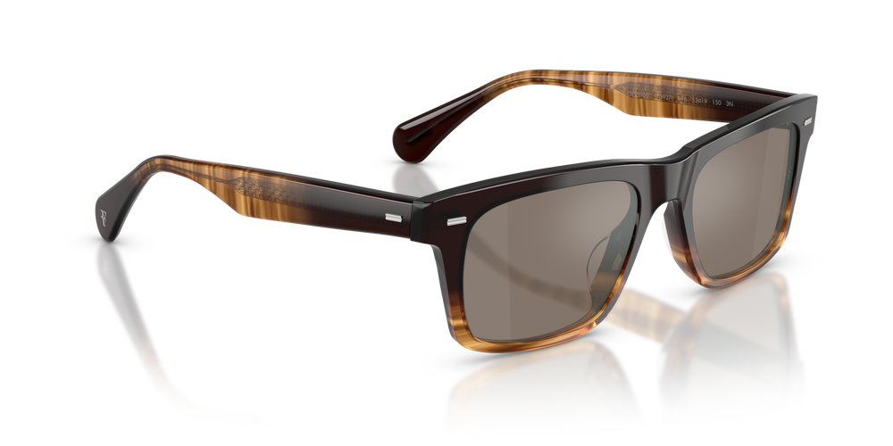 Oliver Peoples R-16 con montura Cortado y lentes Marrón - imagen 3