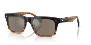 Oliver Peoples R-16 con montura Cortado y lentes Marrón - imagen 1