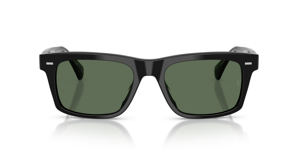 Oliver Peoples R-16 con montura Negro y lentes Verde - imagen 2