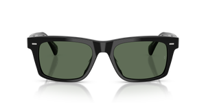 Oliver Peoples R-16 con montatura Nero e lenti  Verde - L'immagine 2