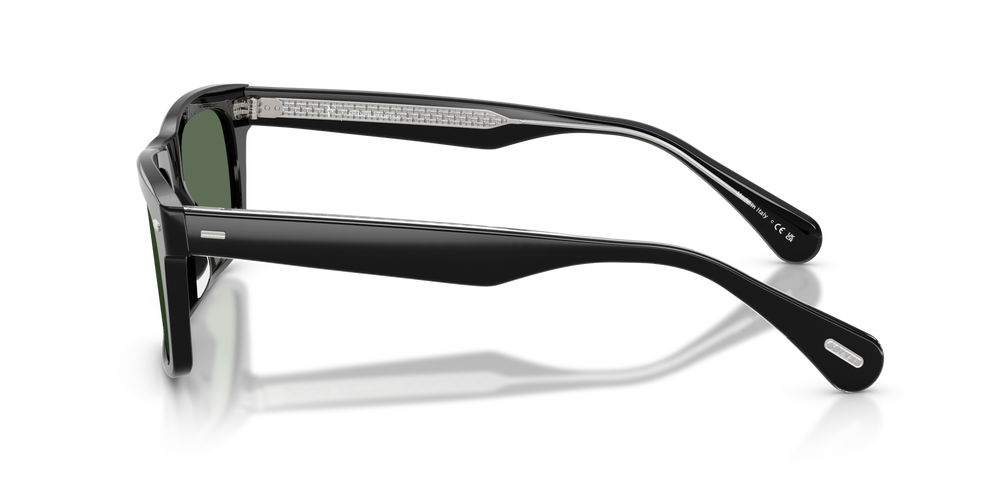 Oliver Peoples R-16 con montura Negro y lentes Verde - imagen 4