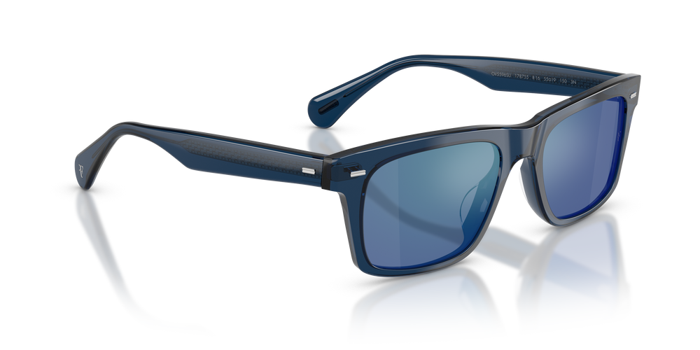 Oliver Peoples R-16 con montatura Blu Ash e lenti  Blu - L'immagine 3