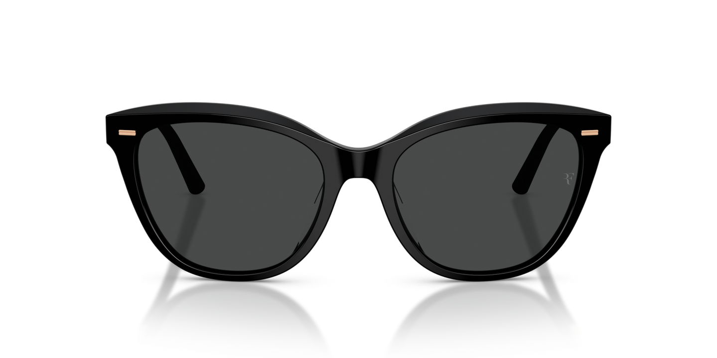 Oliver Peoples Mrs. Federer with Black frame and Grey lenses - Image Temple