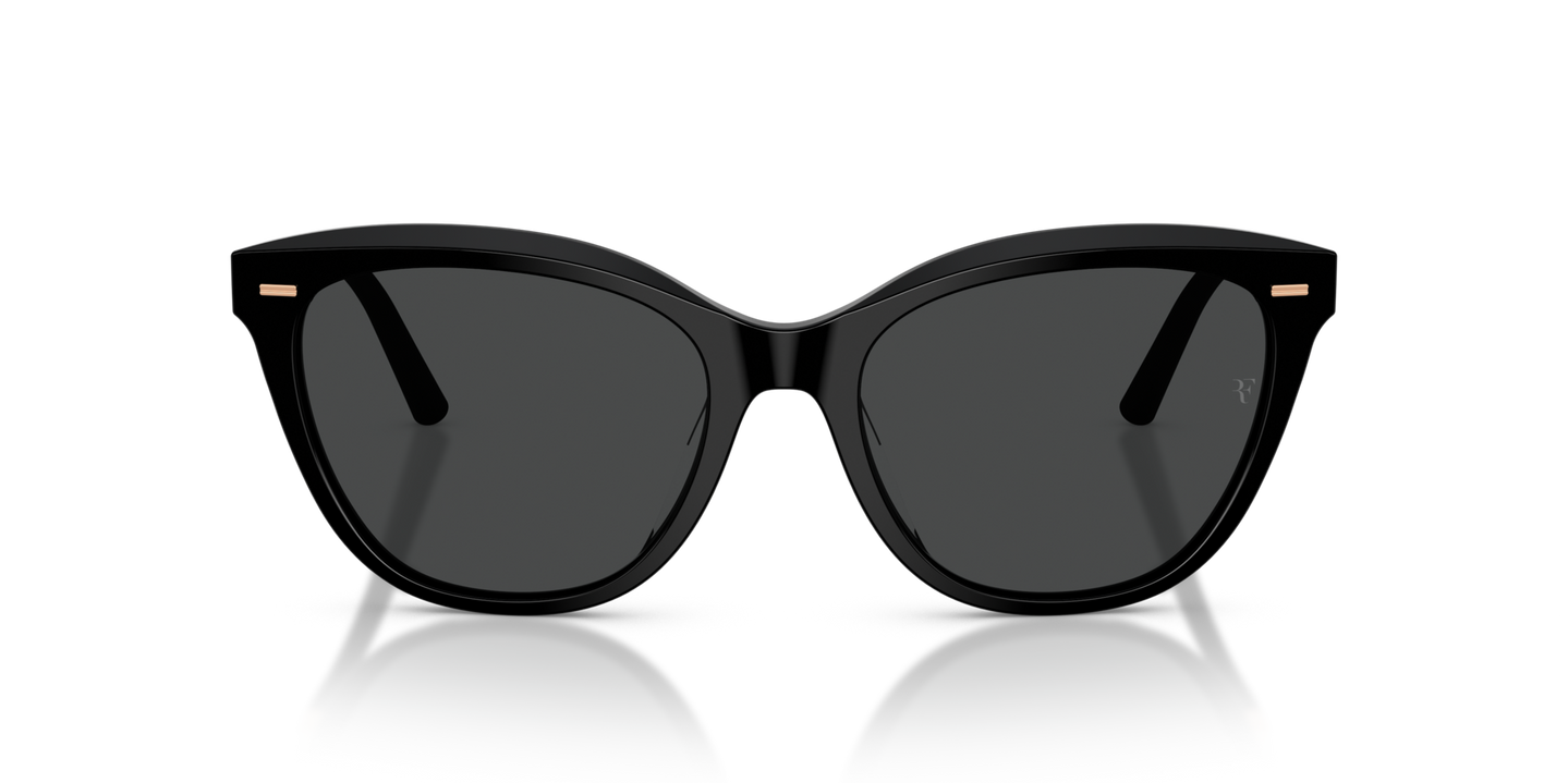 Oliver Peoples Mrs. Federer with Black frame and Grey lenses - Image Temple