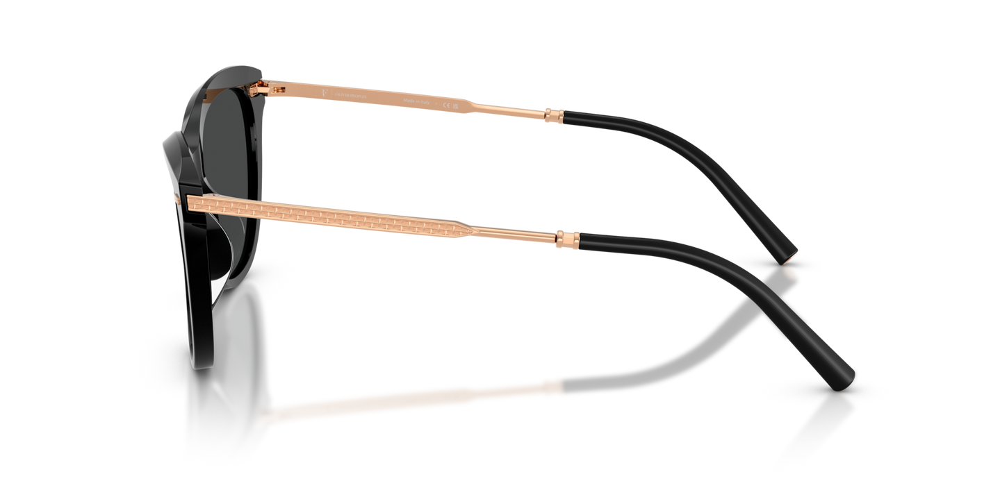 Oliver Peoples Mrs. Federer with Black frame and Grey lenses - Image Plaque