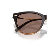 Sie Oliver Peoples Mrs. Federer mit Cortado Gestell und Braun Gläsern - Variant