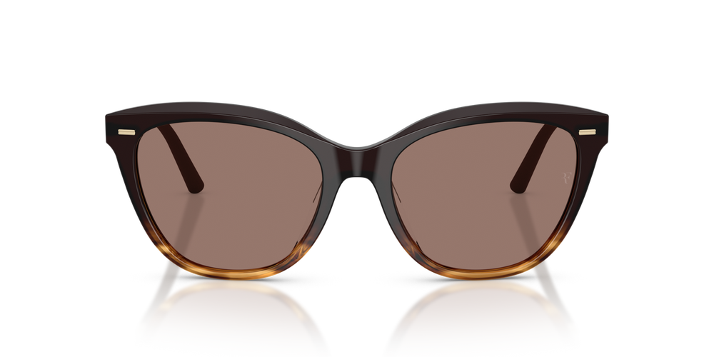 Oliver Peoples Mrs. Federer con montura Cortado y lentes Marrón - imagen 2