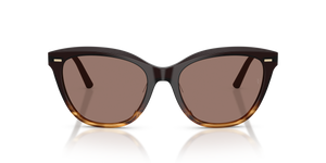 Sie Oliver Peoples Mrs. Federer mit Cortado Gestell und Braun Gläsern - Das Bild 2