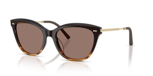 Sie Oliver Peoples Mrs. Federer mit Cortado Gestell und Braun Gläsern - Das Bild 1