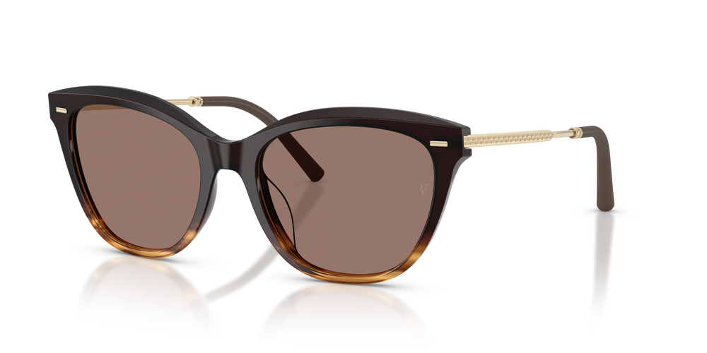 Sie Oliver Peoples Mrs. Federer mit Cortado Gestell und Braun Gläsern - Bild 2