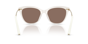 Oliver Peoples Mrs. Federer with Warm White frame and Brown lenses - image 5