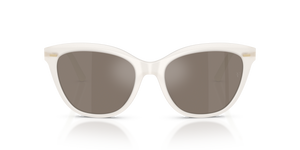 Sie Oliver Peoples Mrs. Federer mit Weiß warm Gestell und Braun Gläsern - bild 2