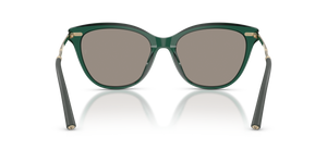 Oliver Peoples Mrs. Federer with Translucent Dark Teal frame and Gold lenses - image 5